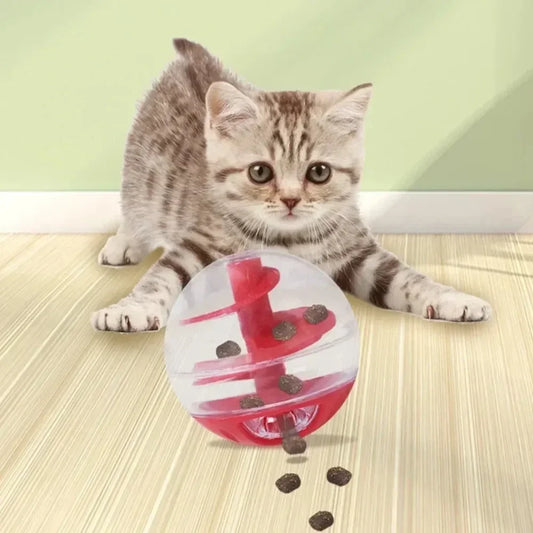 Cat Treat Ball – Adjustable Feeder & Puzzle Toy