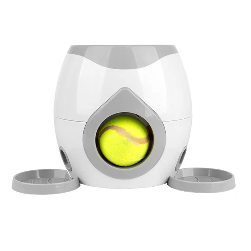 Dog Ball Launcher – Feeder & Throwing Toy 2-in-1