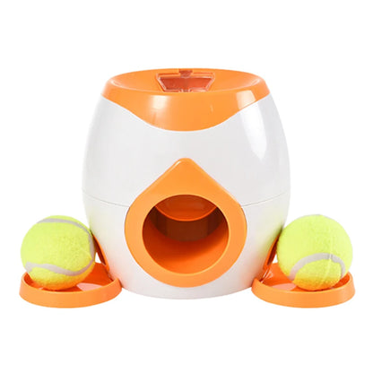 Dog Ball Launcher – Feeder & Throwing Toy 2-in-1