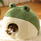 New Pet Nest Winter Warm Dog Den Cat Villa Plush Pets