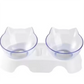 Single Double Cat Bowl Non Slip Bevel Neck Guard