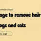 Pet Comb One-Key Hair Removal Cleaning Brush Magic