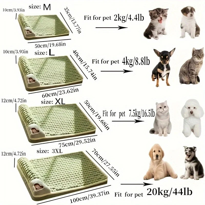 1pc Dog Mat, Four Seasons Universal Kennel, Sleeping Nest