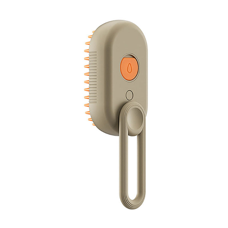 3-in-1 Electric Pet Grooming Brush with Steam Spray for Cats and Dogs - Multi-Function Hair Removal and Massage Tool