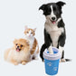 pet dog paw cleaner cop silicone portable foot washer for dogs cats