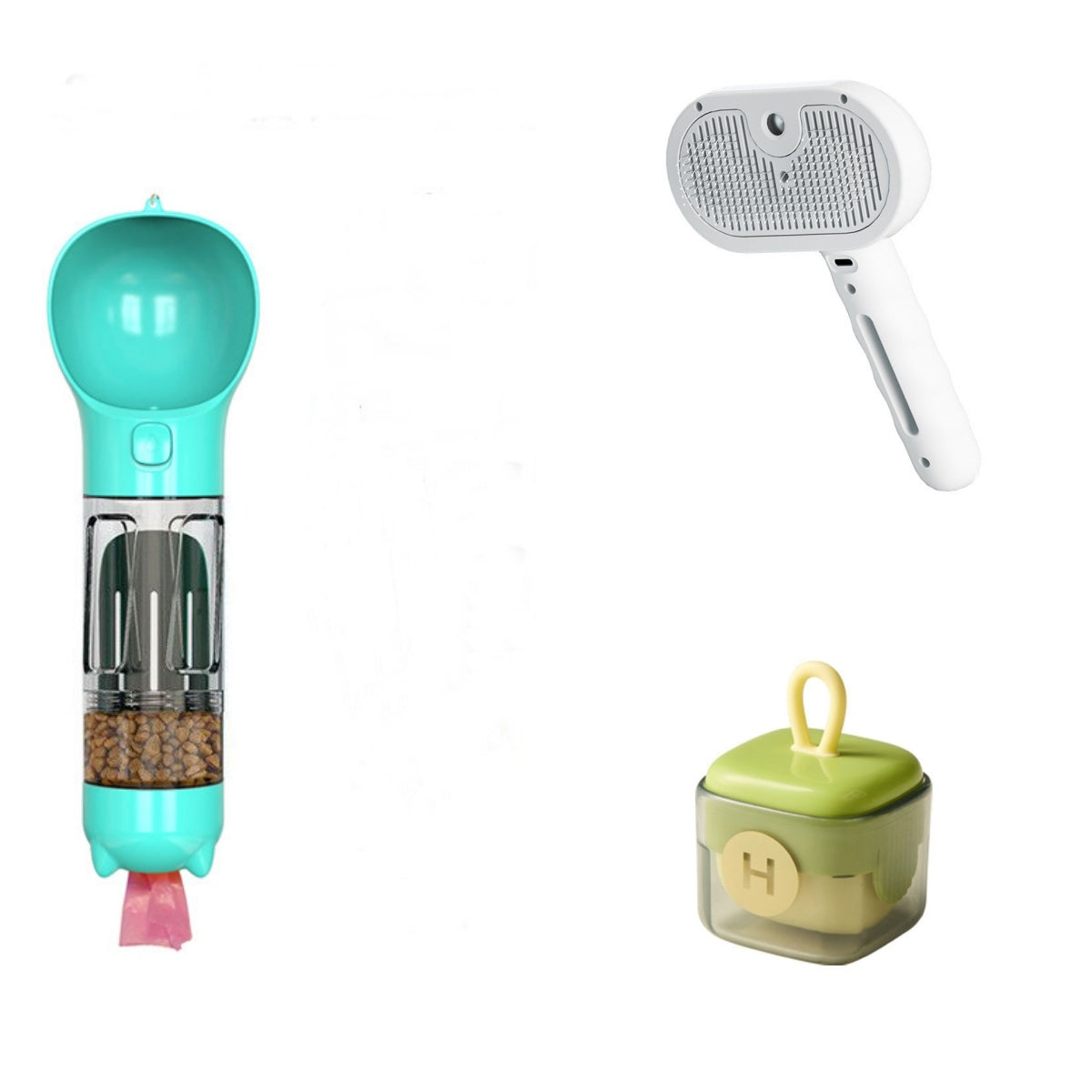 pet hair remover comb spray for cats and dogs