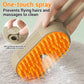 3-in-1 Electric Pet Grooming Brush with Steam Spray for Cats and Dogs - Multi-Function Hair Removal and Massage Tool